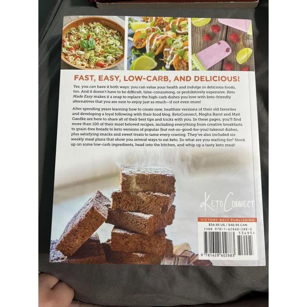 Keto Made Easy - Paperback By Barot,‎ Megha - Like New